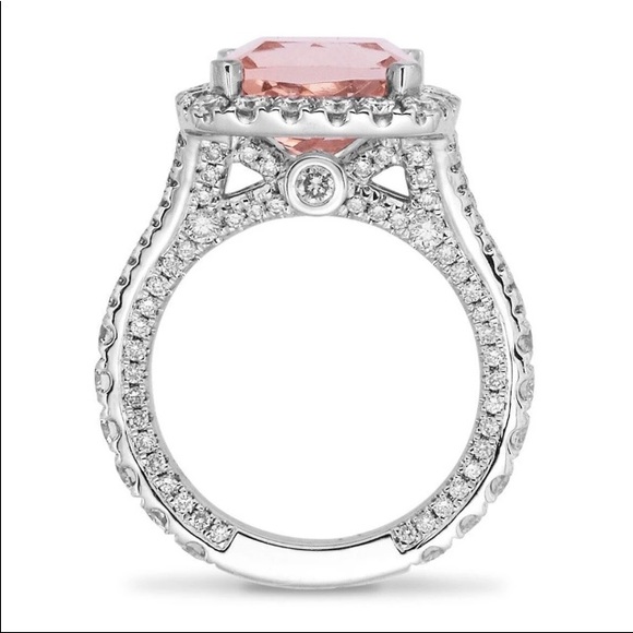 925 Sterling Silver Princess cut 3.5KTCubic Zircon - Picture 5 of 8